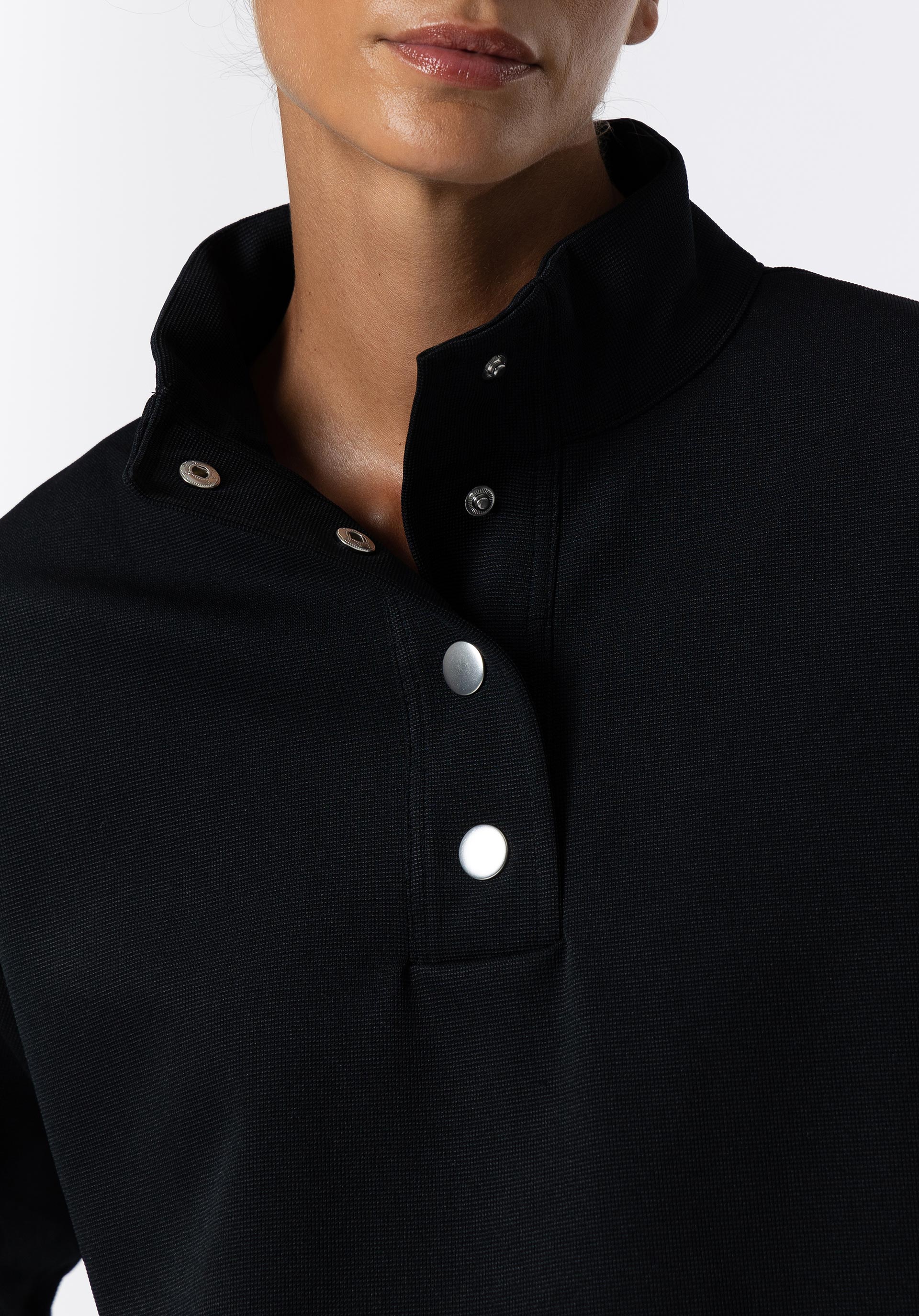 Sweatshirt Piqué com Molas