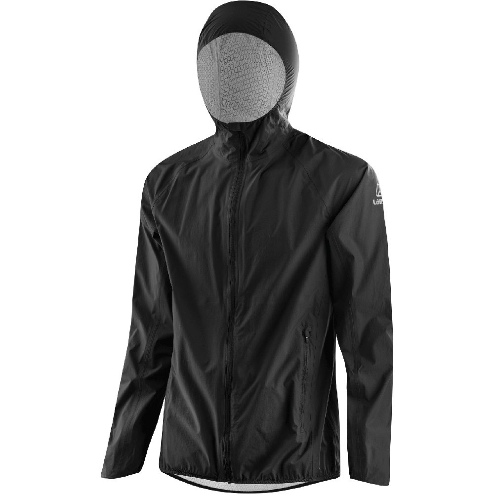 Löffler WPM Pocket Hooded Radjacke Herren schwarz