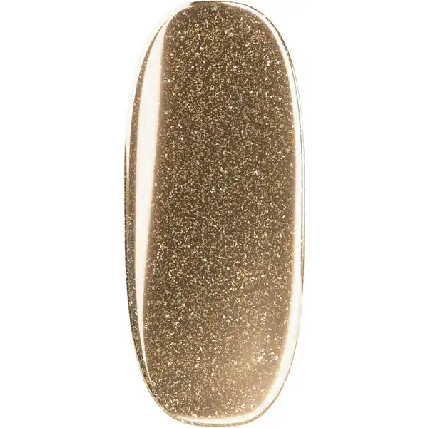 UV Gel Strip Glittery Gold