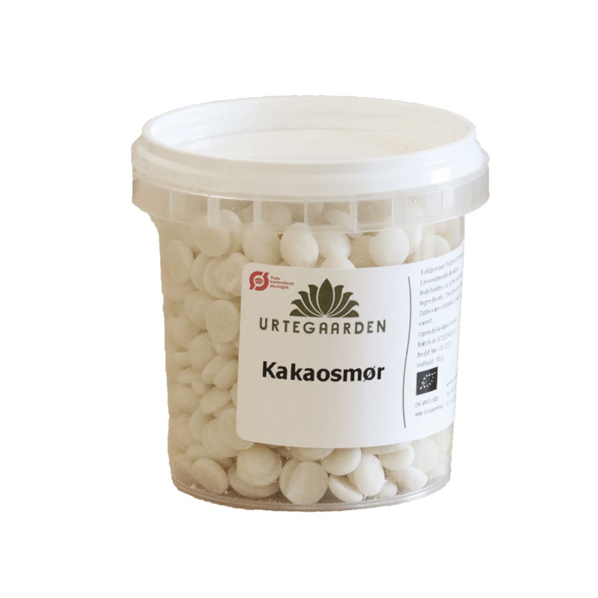 Urtegaarden Økologisk Kakaosmør - 80 g