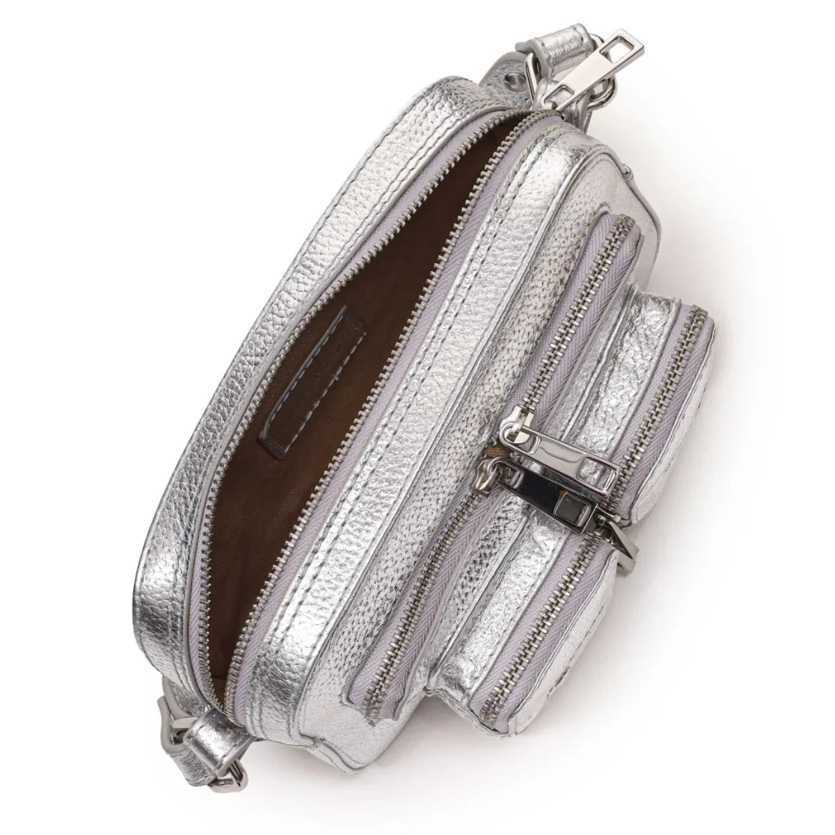 Nunoo | Helena Metallic | Leren schoudertas