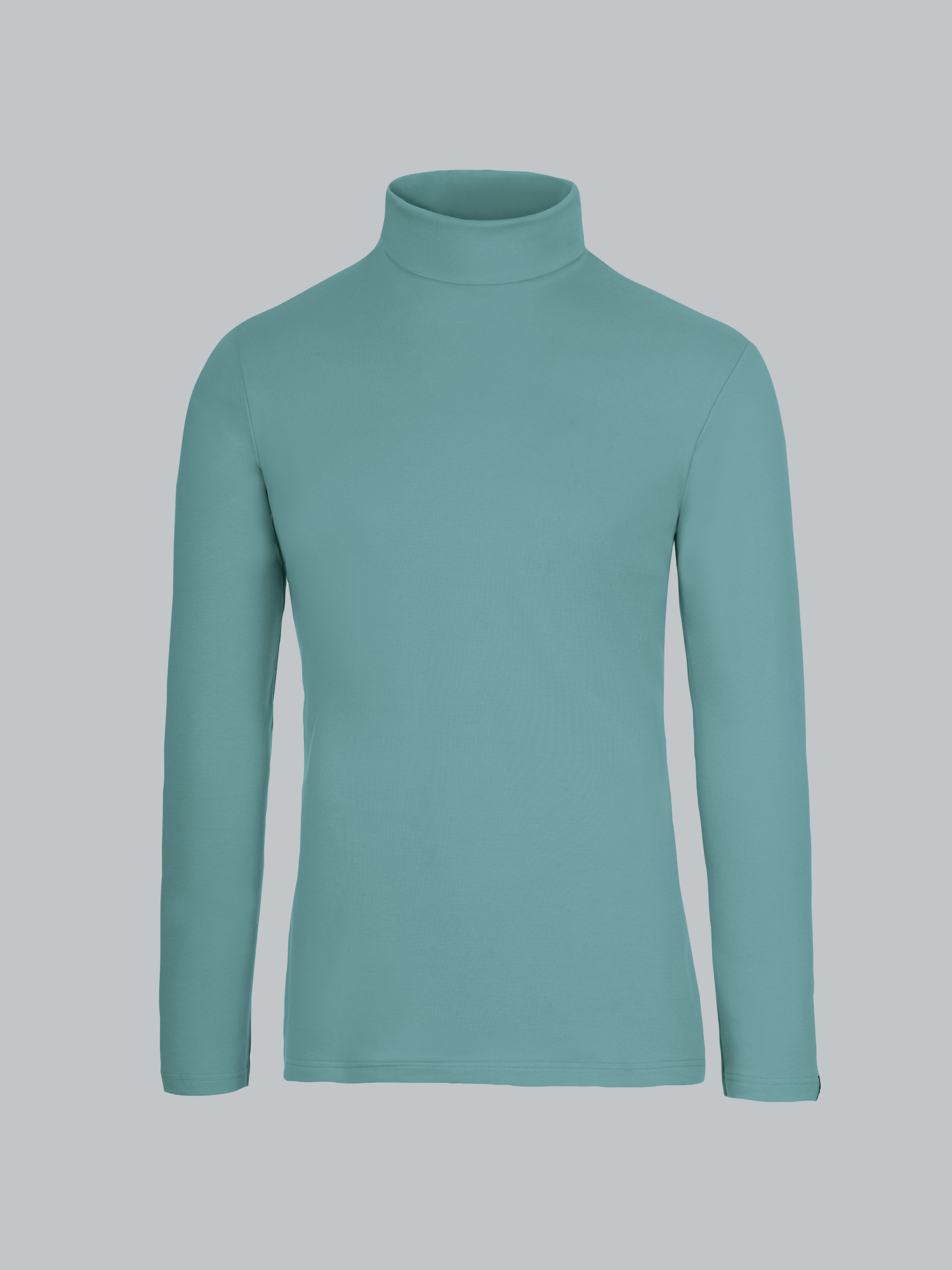 Rollkragenshirt Seegras
