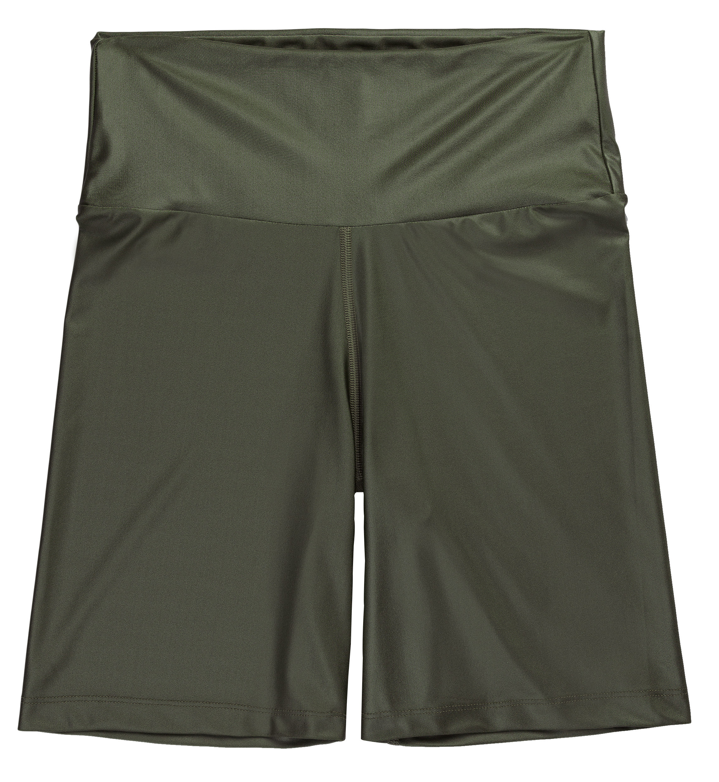 Shine Biker Shorts Dame 418/Camo Green