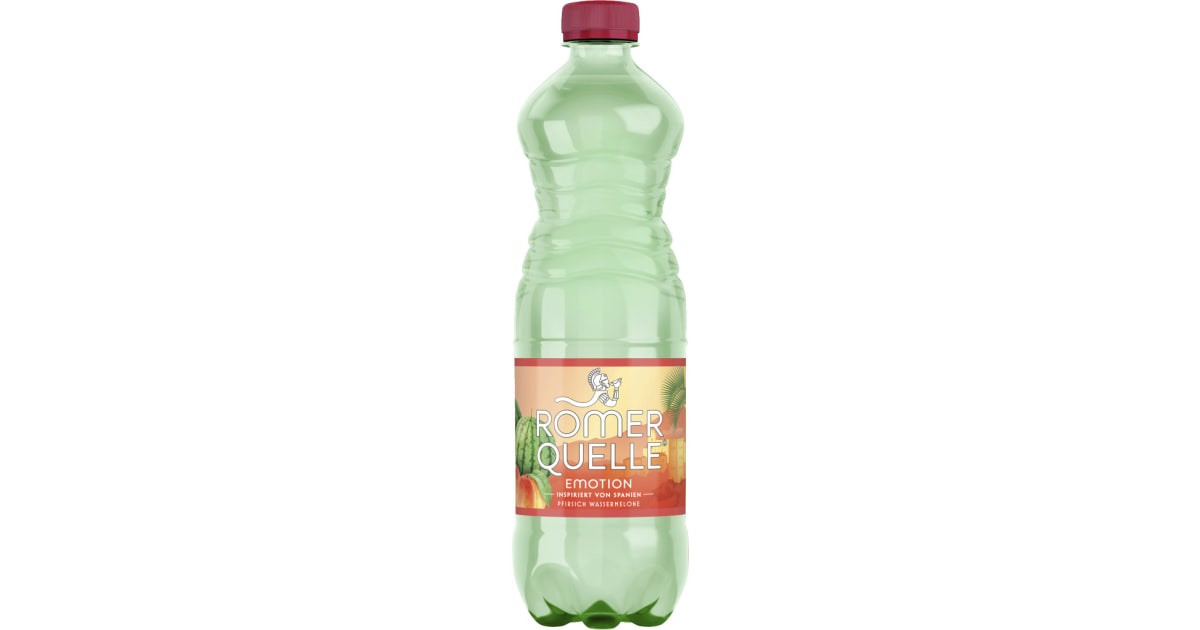 Römerquelle  Emotion Pfirsich Wassermelone 0,75 Liter (Einweg)