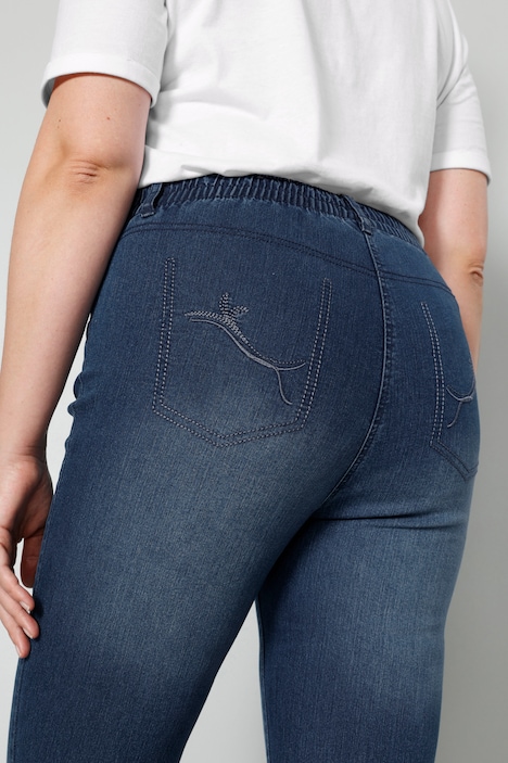 Jeggings, Elastikbund mit Gürtelschlaufen