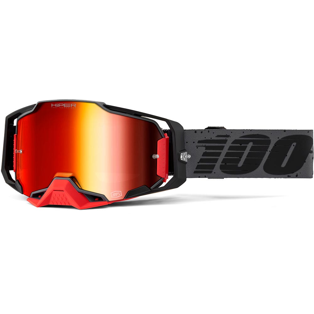 100% - Masque Armega HiPER Nekfeu - Red Mirror Noir