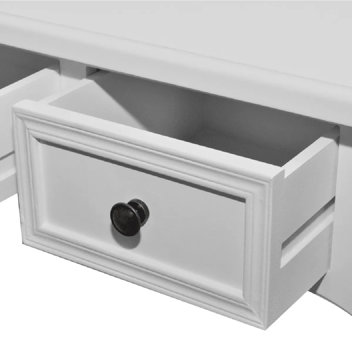 Coiffeuse Helloshop26 - Blanc