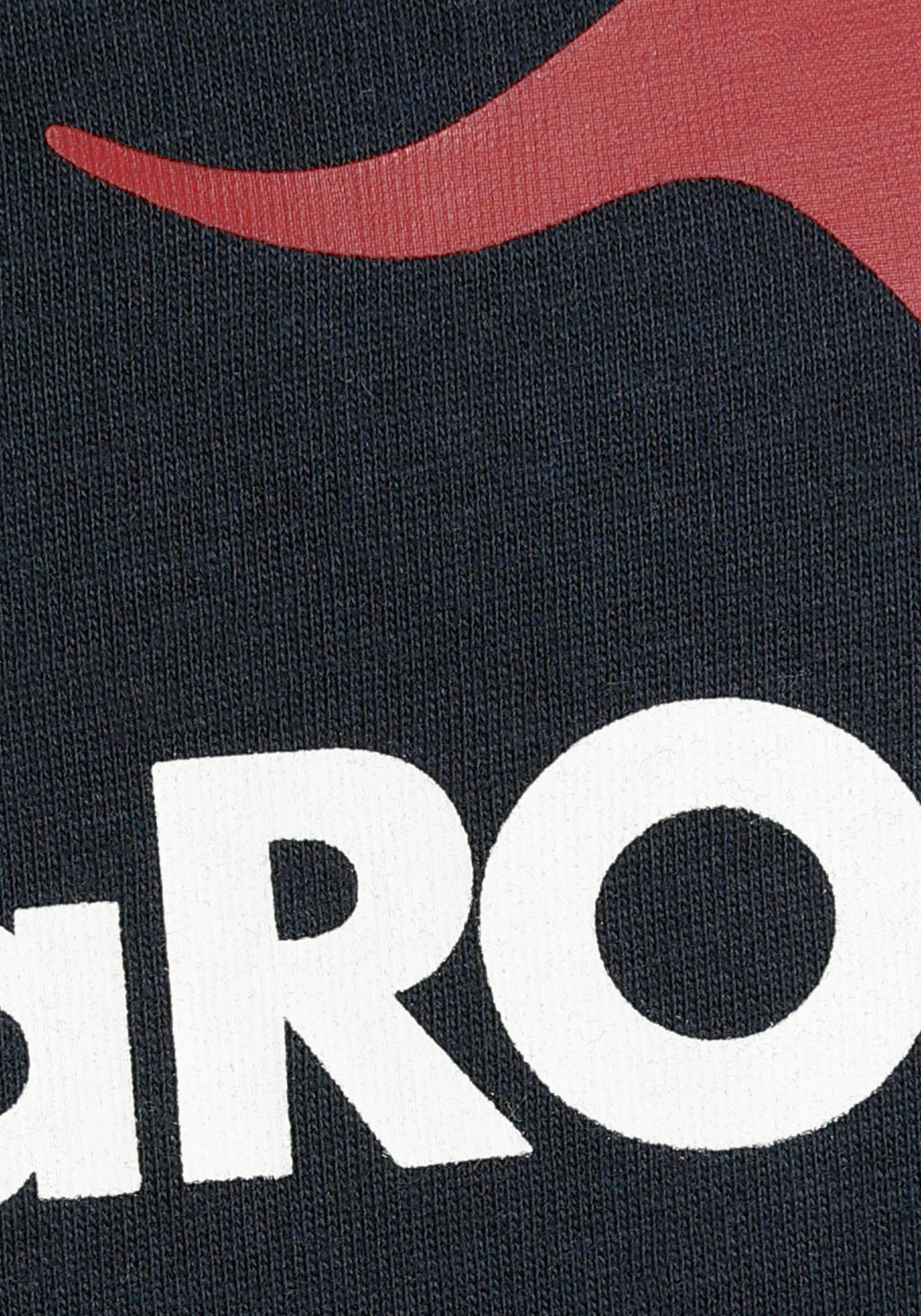 KangaROOS Langarmshirt »Basic Logo«, Langarm,  mit peppigem Druck,  Rundhalsausschnitt,  aus Baumwolle
