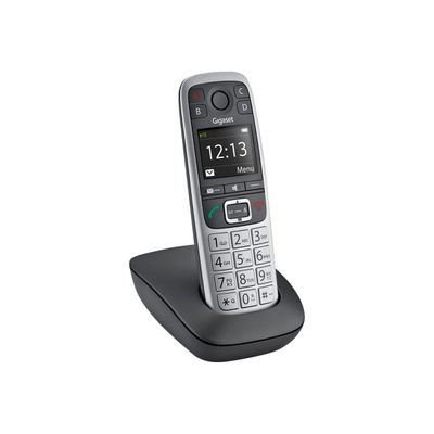 Gigaset E560 - téléphone sans fil - argent