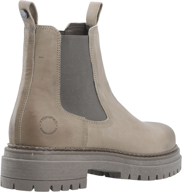 Cashott CASHANNAH Chelsea Boot Vegetable tanned Oily Nubuck Taupe