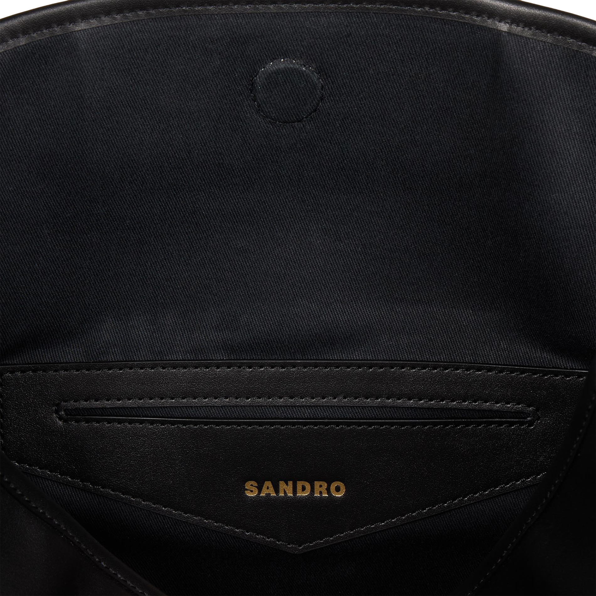 Sac seau en cuir | Noir