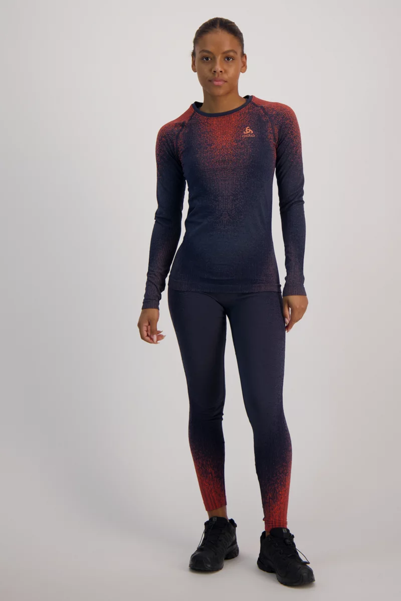 Odlo Performance Blackcomb Warm Damen Thermo Longsleeve