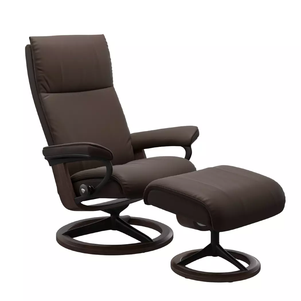 Sessel mit Hocker Aura Signature