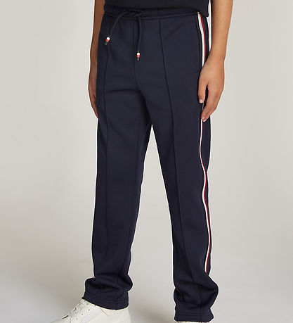 Tommy Hilfiger Jogginghosen - Global Stripe - Desert Wolke