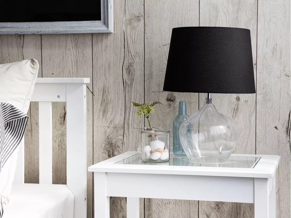 Lampe à poser OSUM Verre Noir