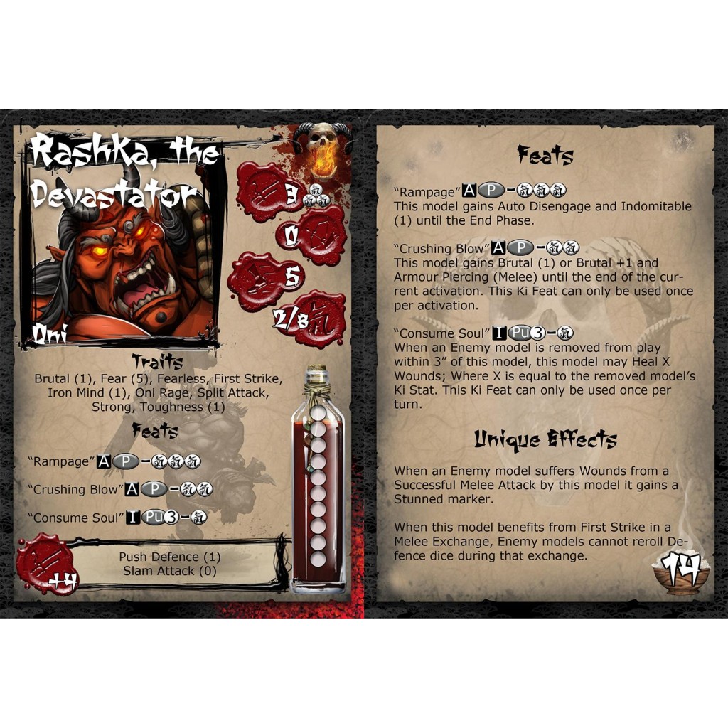 Bushido - Savage Wave - Rashka the Devastator