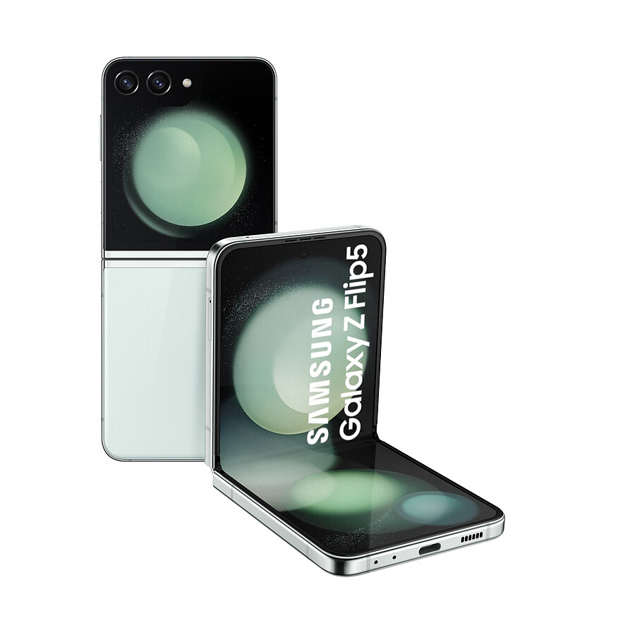Samsung Galaxy Z Flip5 (Vert d'eau) - 512 Go - 8 Go
