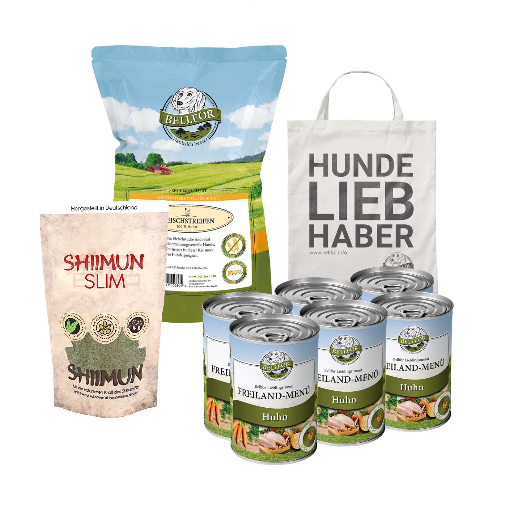Sparset Hundefutter Nass mit Huhn für kleine Hunde mit Gewichtsproblemen