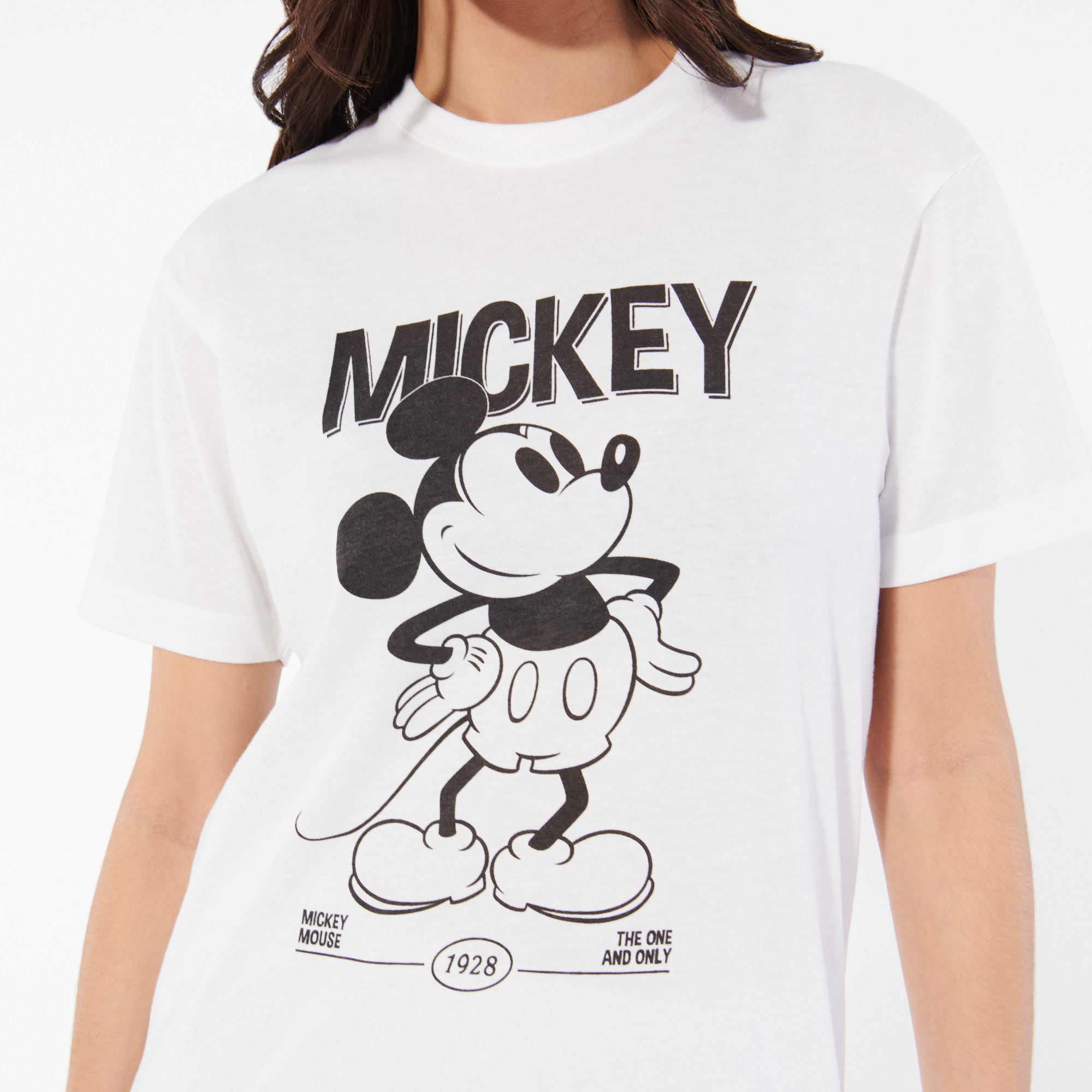 T-shirt imprimé Mickey en jersey