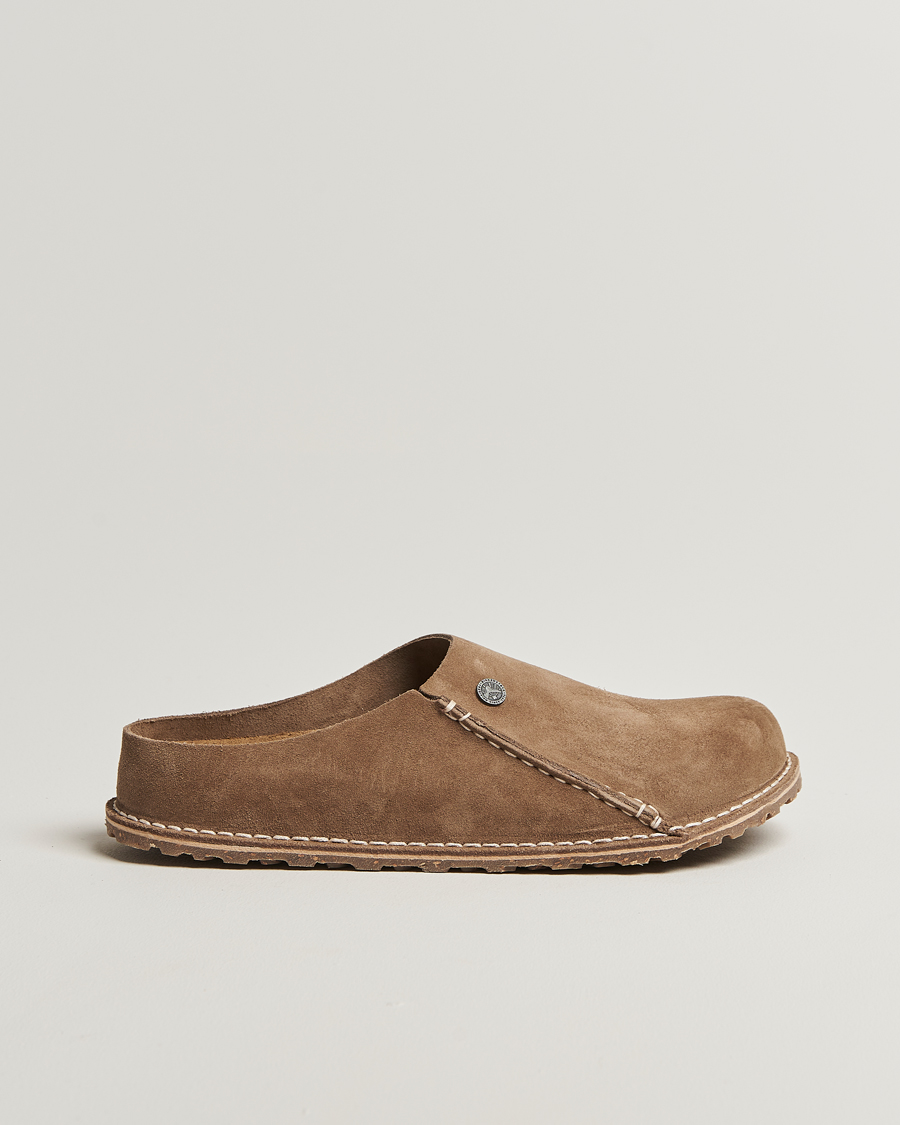 BIRKENSTOCK Zermatt Premium Gray Taupe Suede
