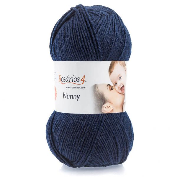 DMC Fio Lã Nanny 100G Azul Escuro
