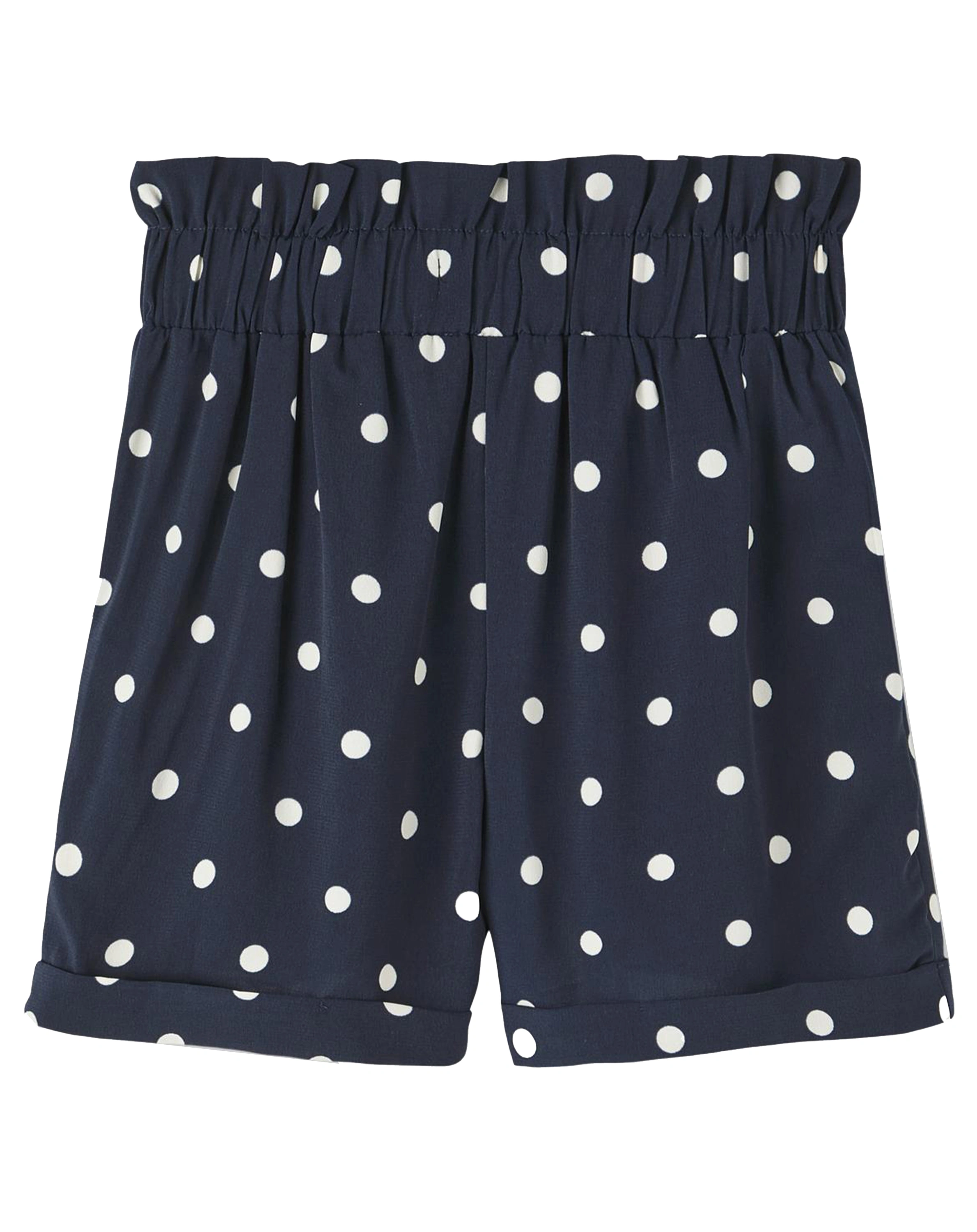 Paperbag-Shorts NKFFANN gepunktet in dark sapphire