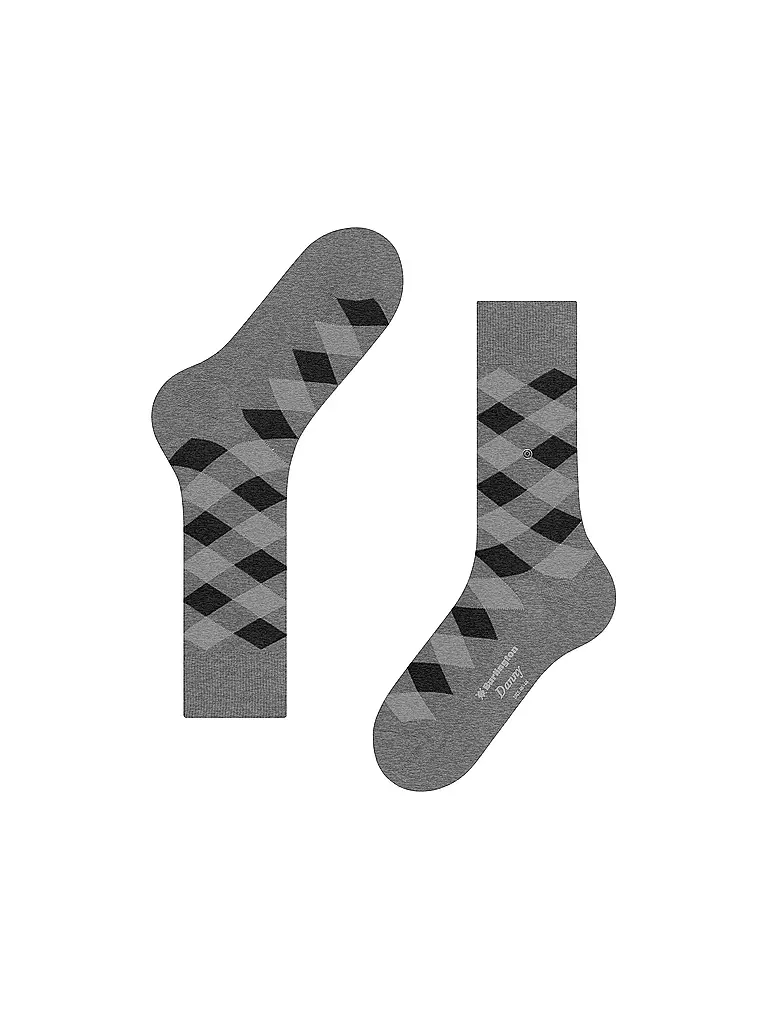BURLINGTON Herren Socken DANNY 40-46 light greymel. hellgrau