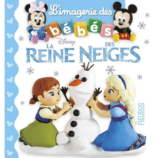 L'imagerie des bébés la Reine des Neiges   Bleu        de               Fleurus