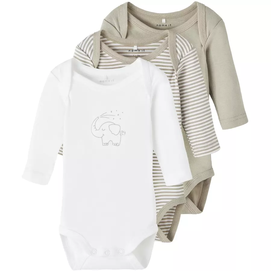 name it Langarmbody 3er Pack London Fog