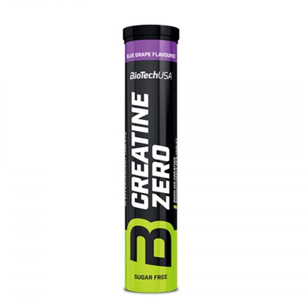 Biotech USA Creatine Zero 16 Comprimidos Efervescentes Uva