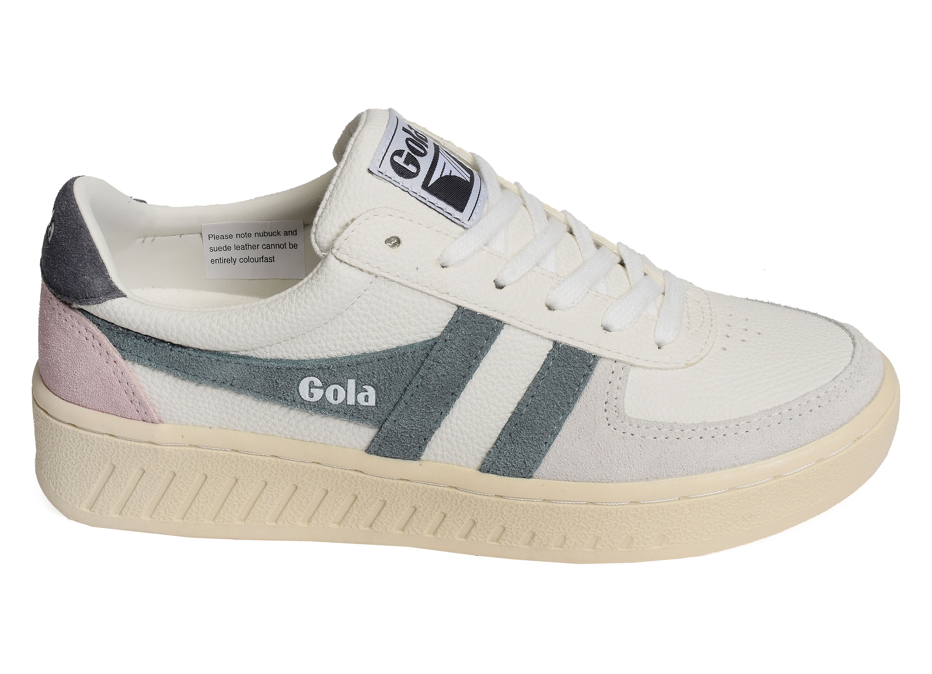 Grandslam trident trainers w blanc gris