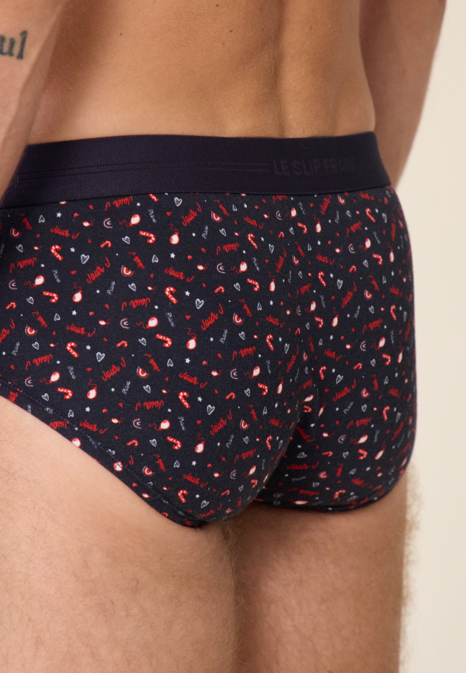 Slip en coton-Terrible imprimé Jour J