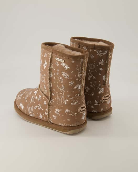 EMU Australia Woodland Brumby Winterstiefel in Braun