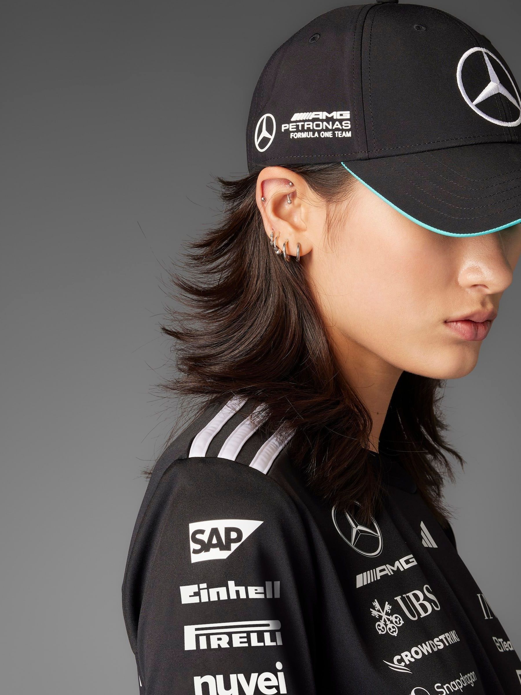 Zwart/wit - adidas Mercedes AMG Petronas Formula One Team Driver Cap