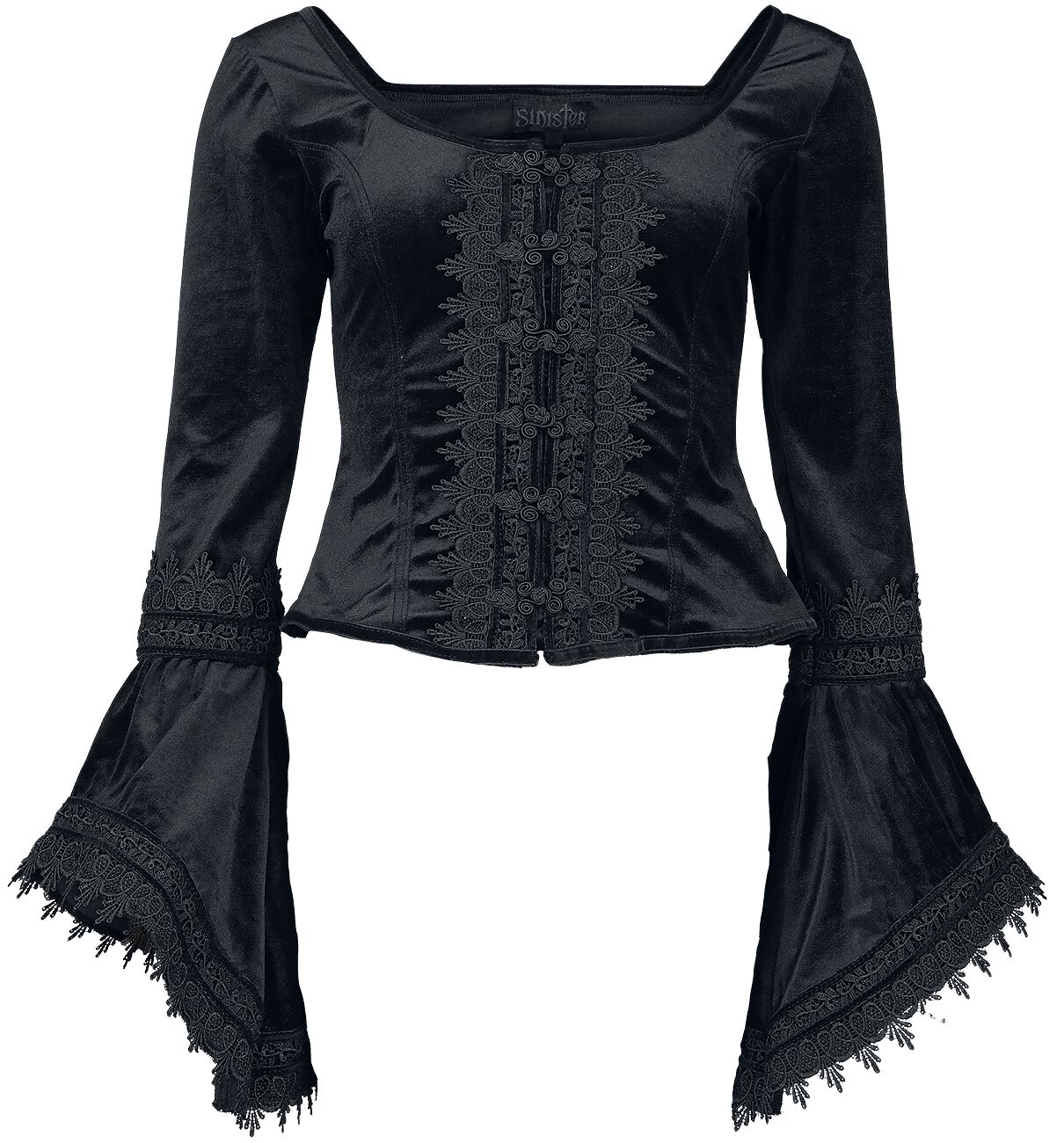 Haut Manches Longues Gothique | Sinister Gothic T-shirt manches longues