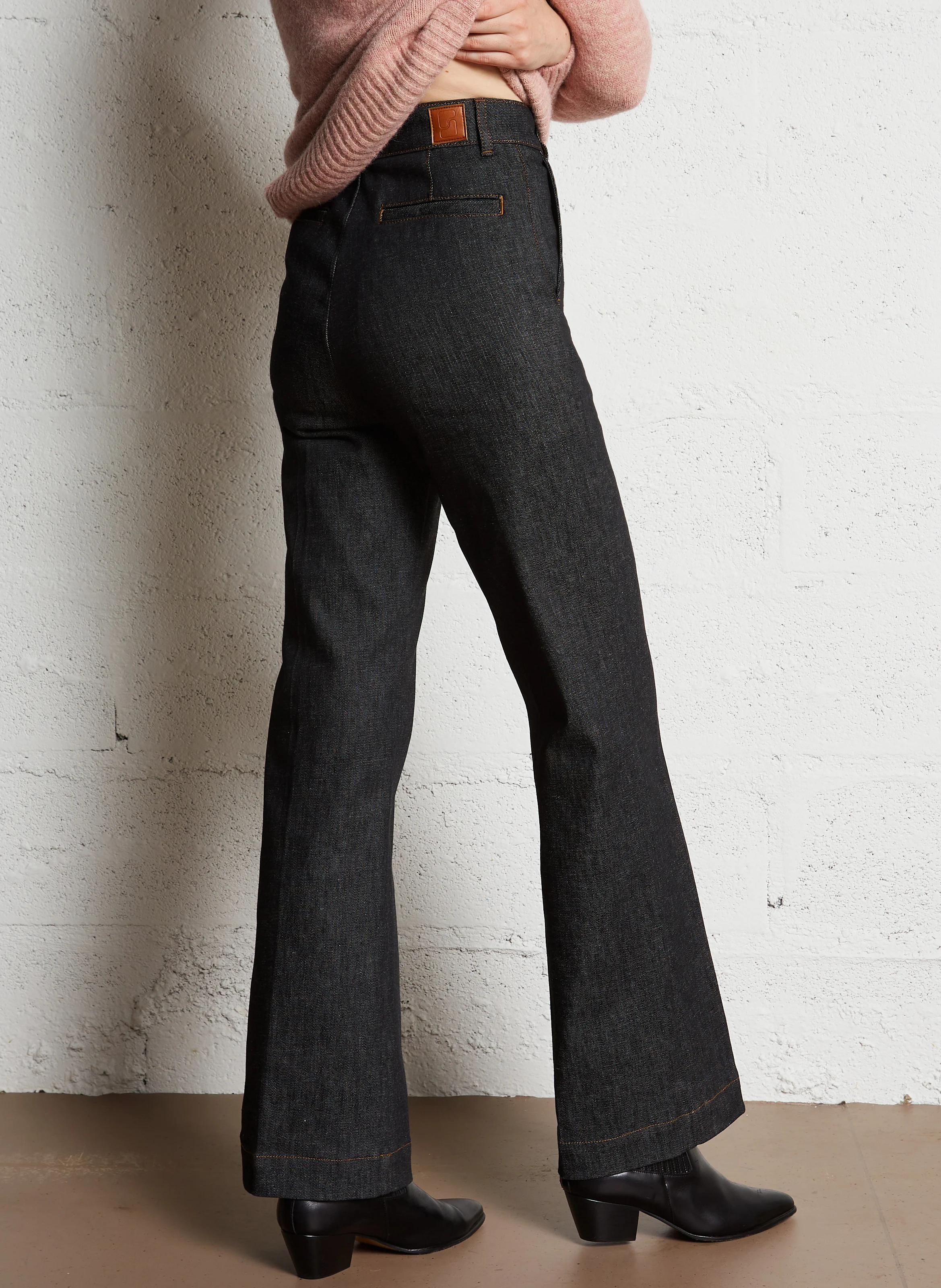 CALIFORNIA - Jean large en coton | Noir