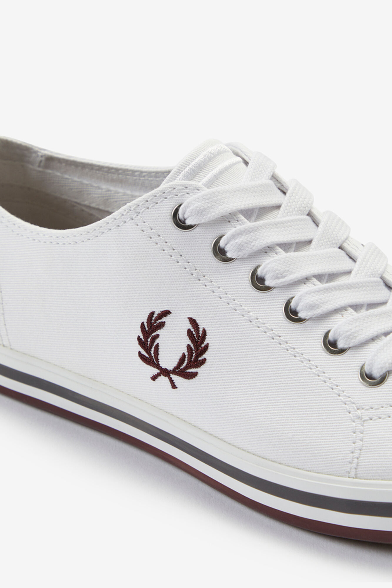 Sapato Kingston em sarja - Branco