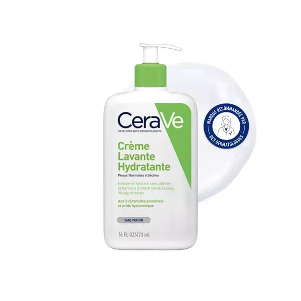 Creme de Limpeza e Hidratação CeraVe para Rosto e Corpo 473ml