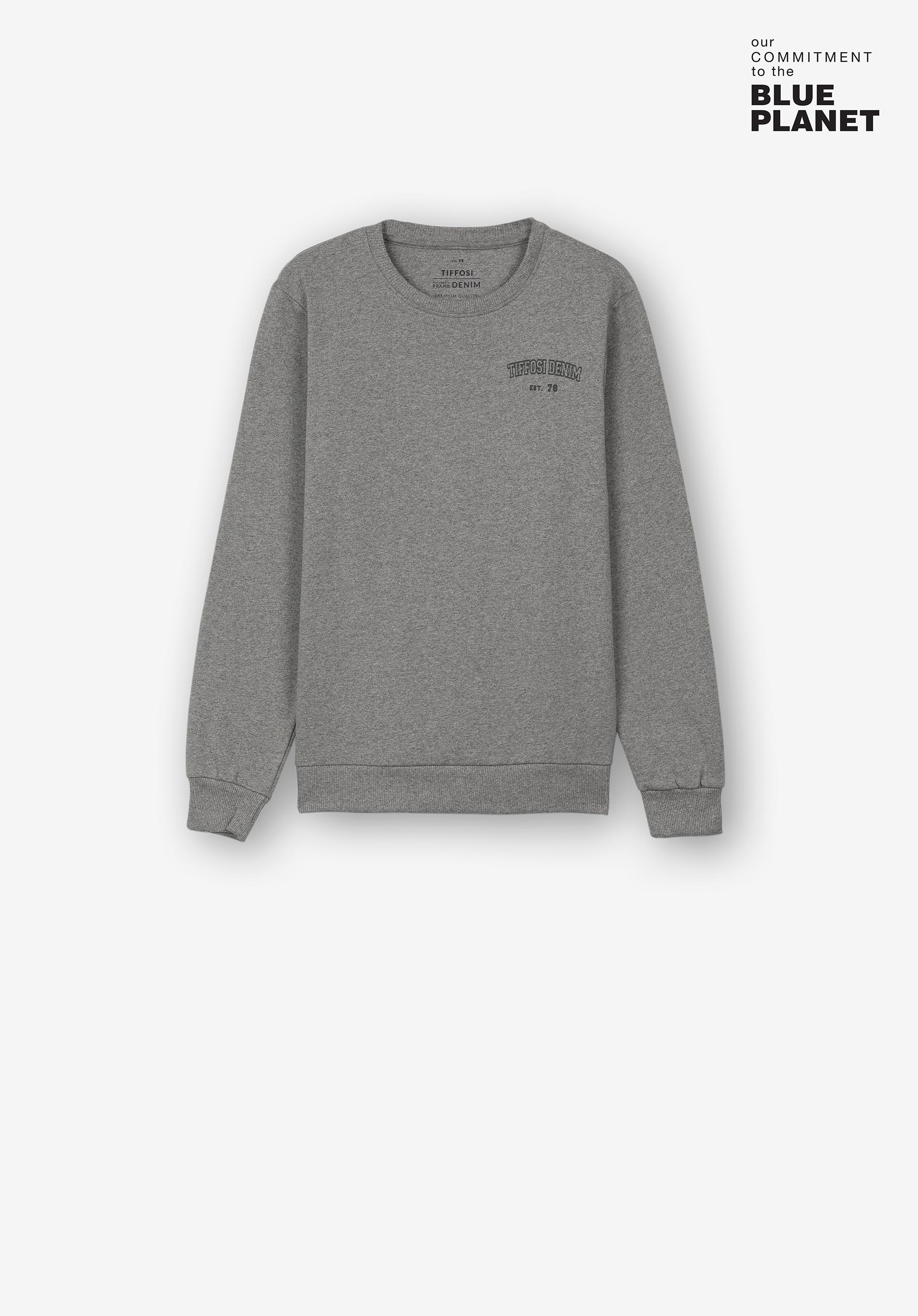 Sweatshirt com Estampado Frontal