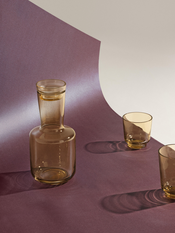 Muuto Raise glas 0.2L set van 2 donkerblauw