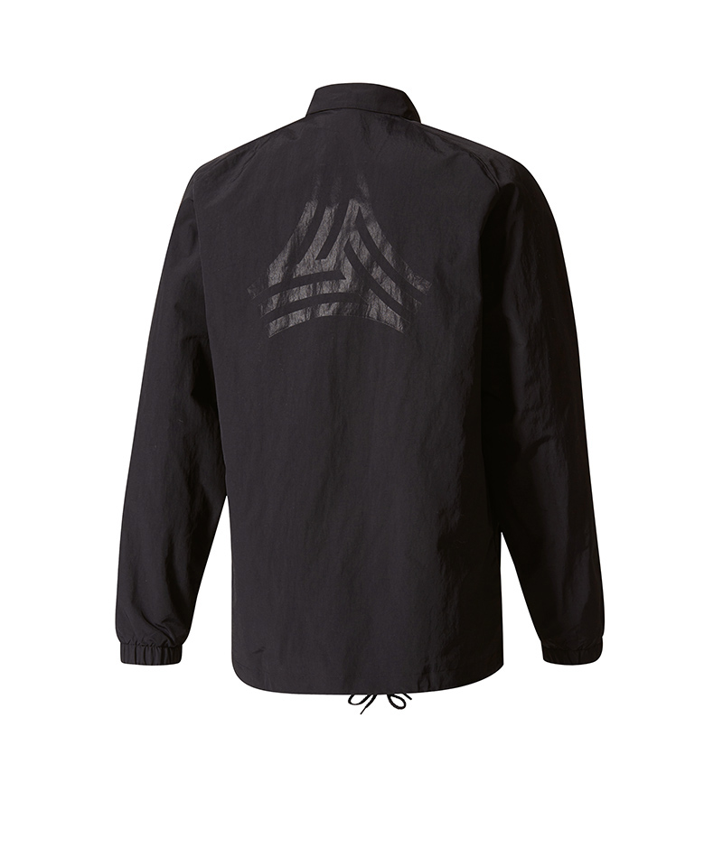 adidas Tan Coach Jacket Jacke Schwarz Weiss