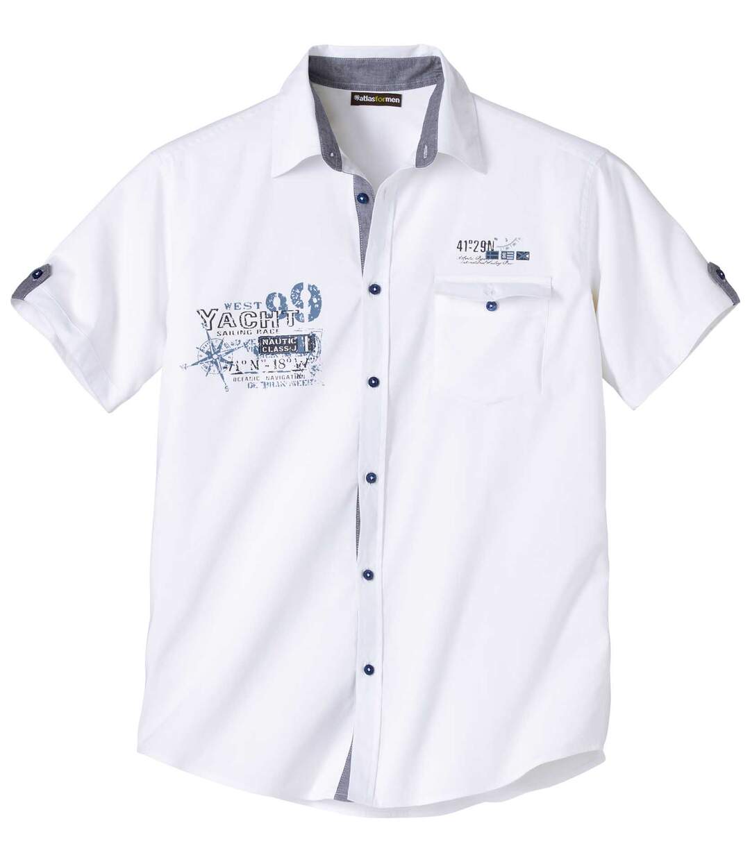 Chemisette Pilote Stretch Atlantic