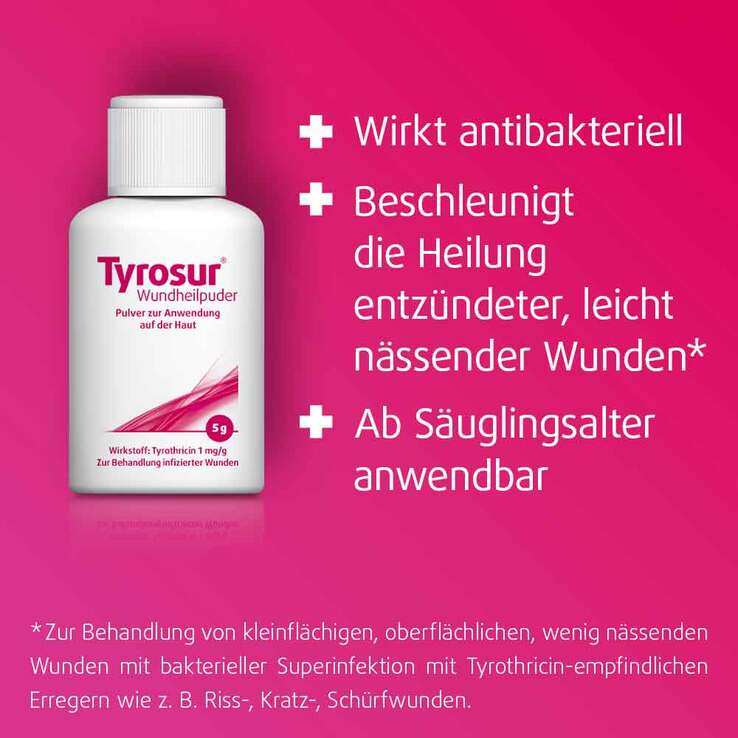 Tyrosur® Wundheilpuder, 5 g