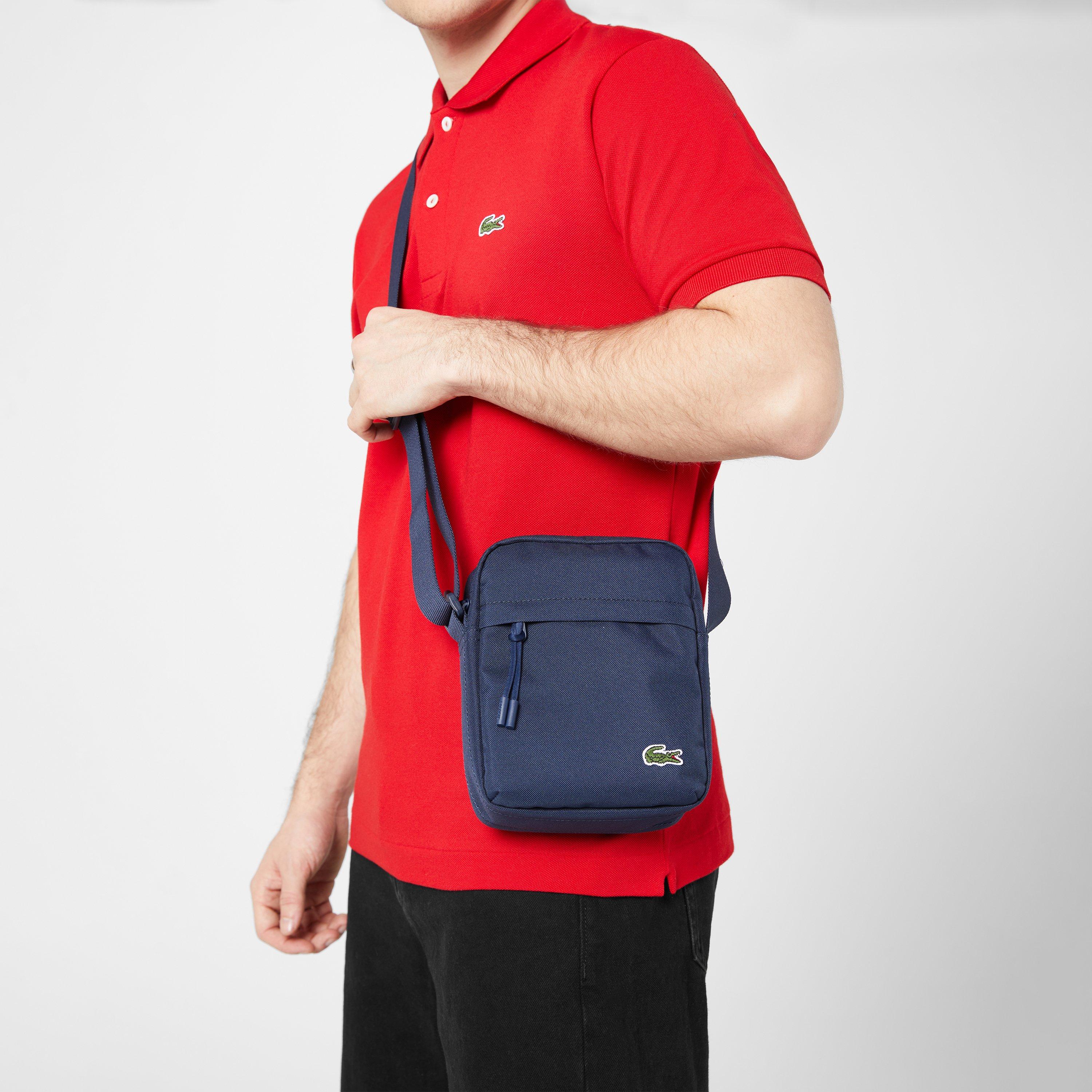 Lacoste Neocroc Canvas Vertical Camera Bag