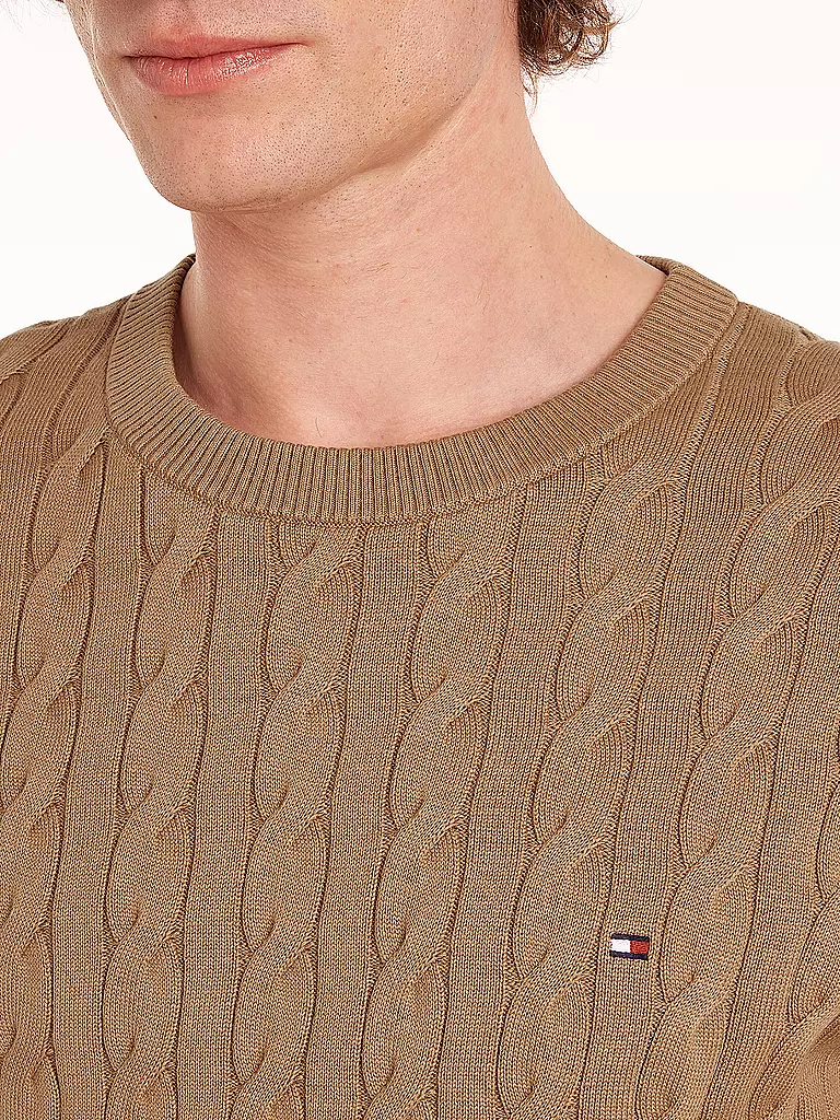 TOMMY HILFIGER Pullover camel