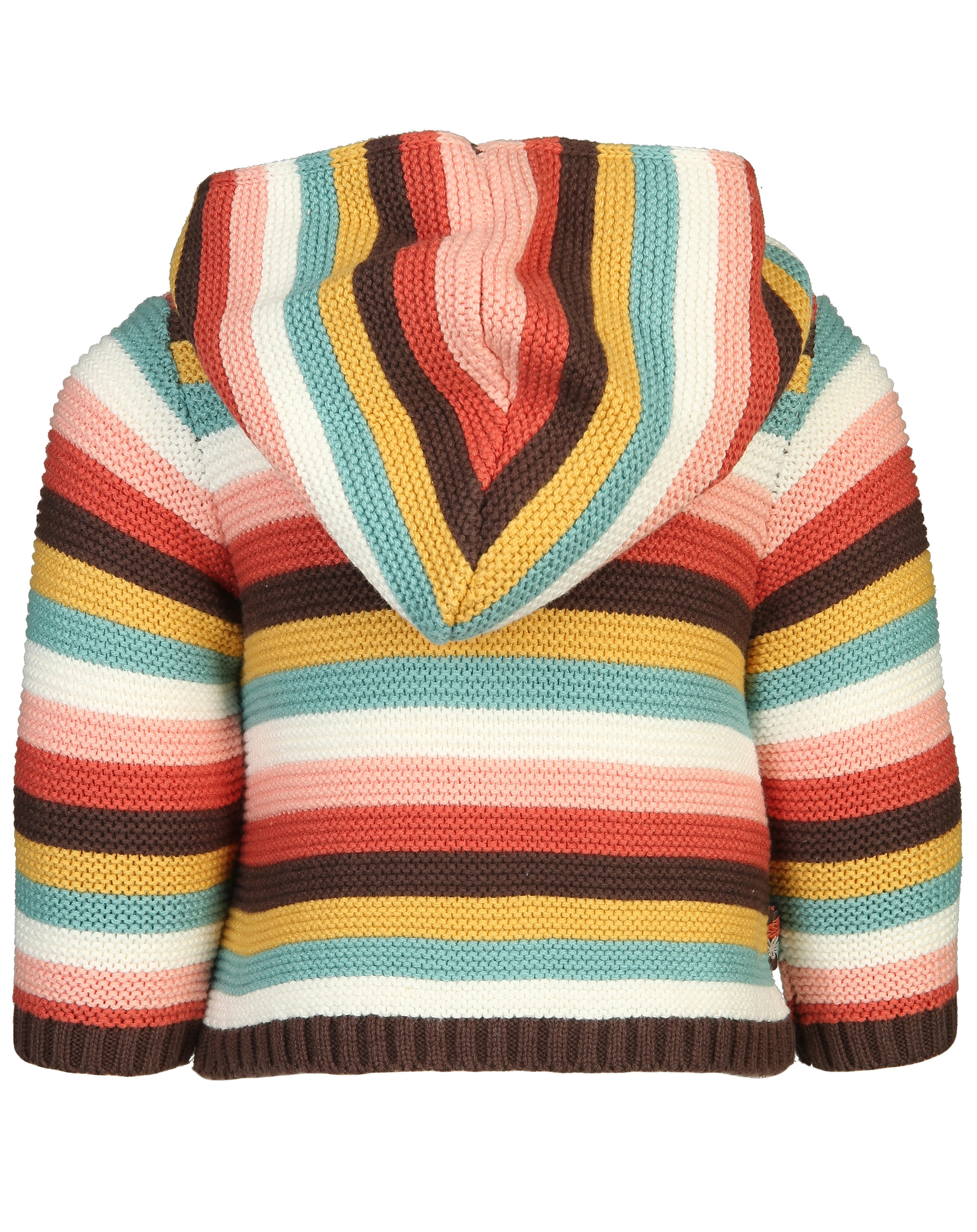 Strickjacke GROOVE gestreift in bunt