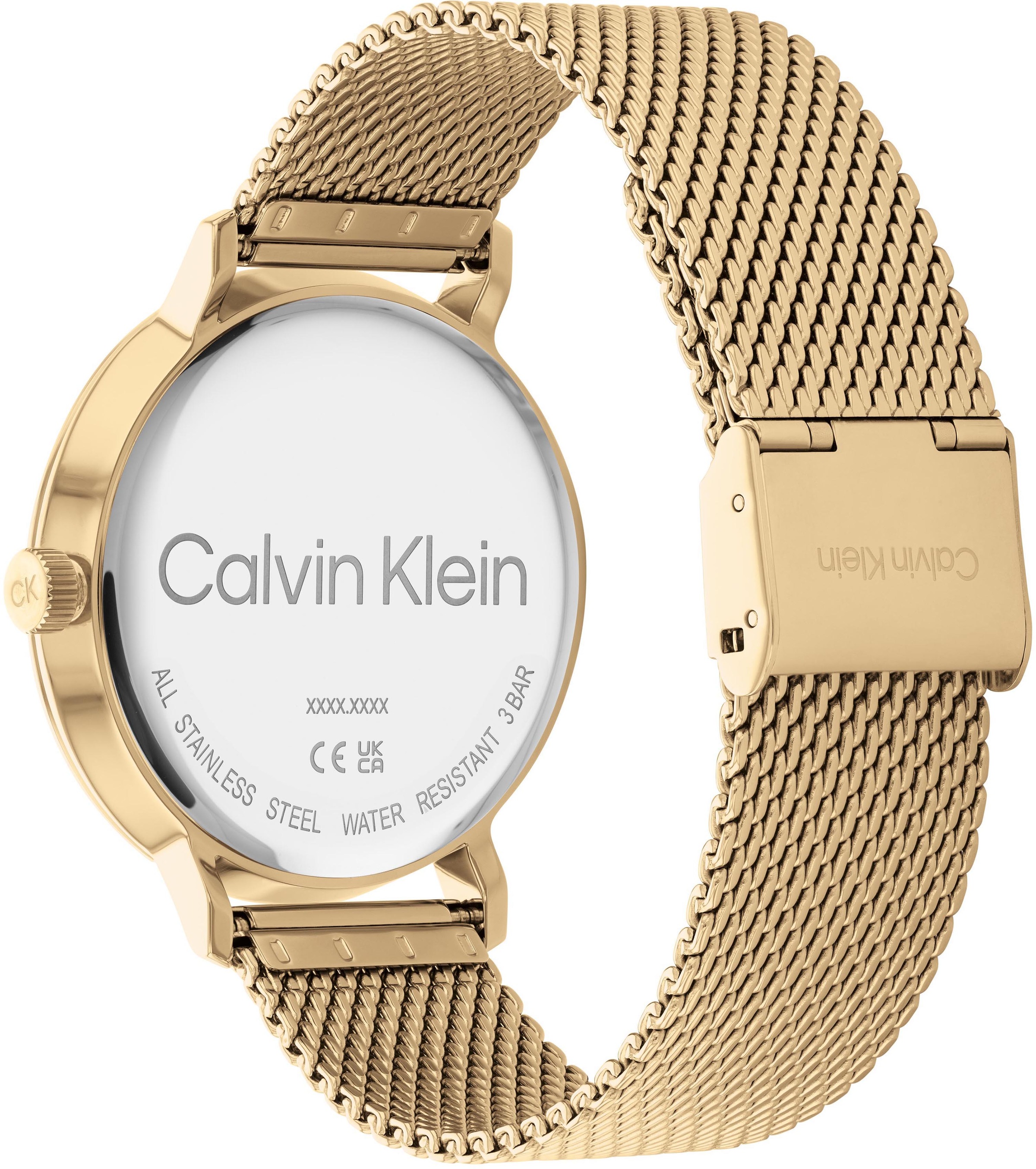 Calvin Klein Quarzuhr »MODERN« Armbanduhr, Herrenuhr, Mineralglas, Edelstahlarmband, analog