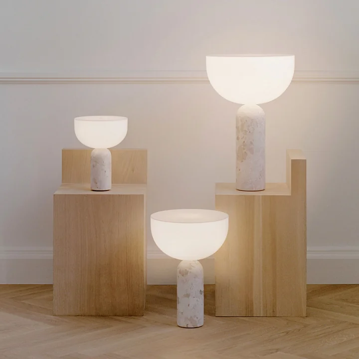 New Works - Kizu Tischleuchte L, kunis breccia