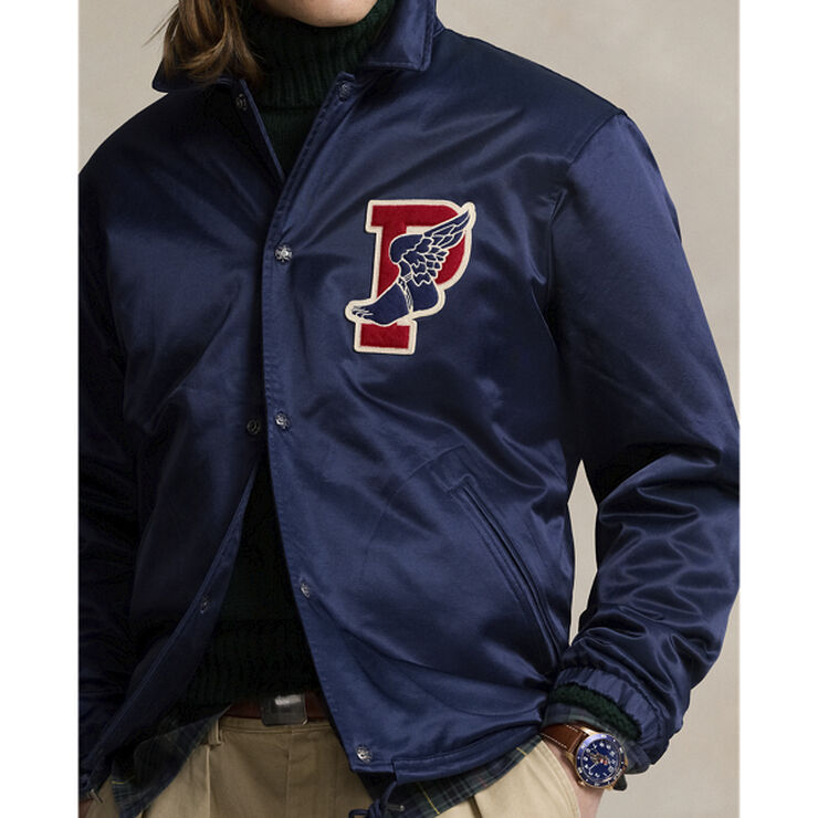 Polo Ralph Lauren TAKIHYO SATIN-VINTAGE COACH'S JKT Blå