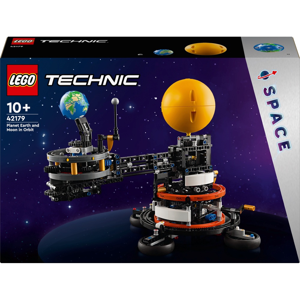 LEGO Technic 42179 Planet Erde und Mond im Orbit Weltraumspielzeug